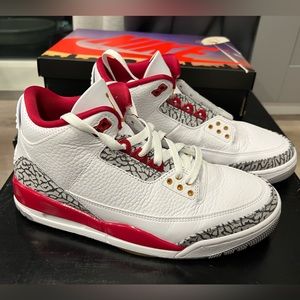 Jordan 3 Cardinal